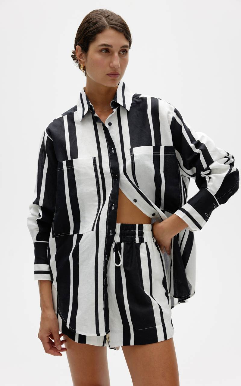 Alma Shirt - Classic Chevron