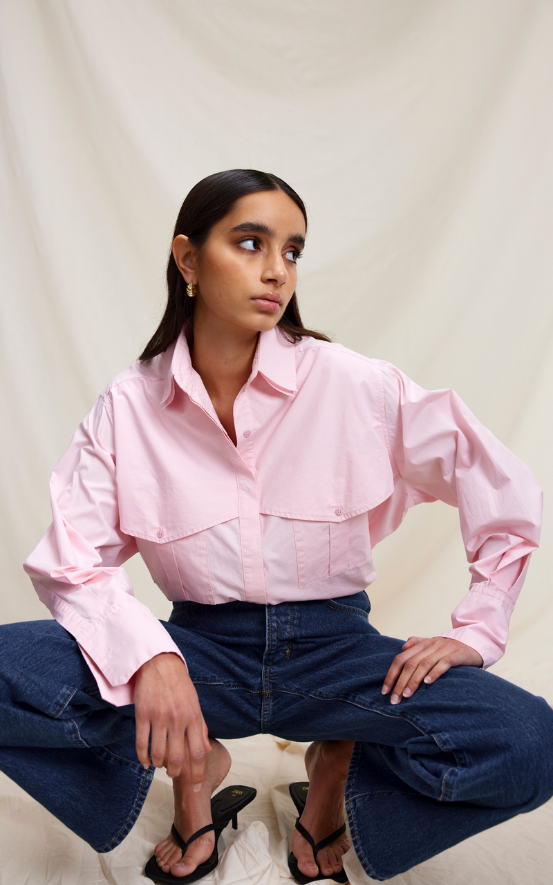 Riley Shirt - Blush