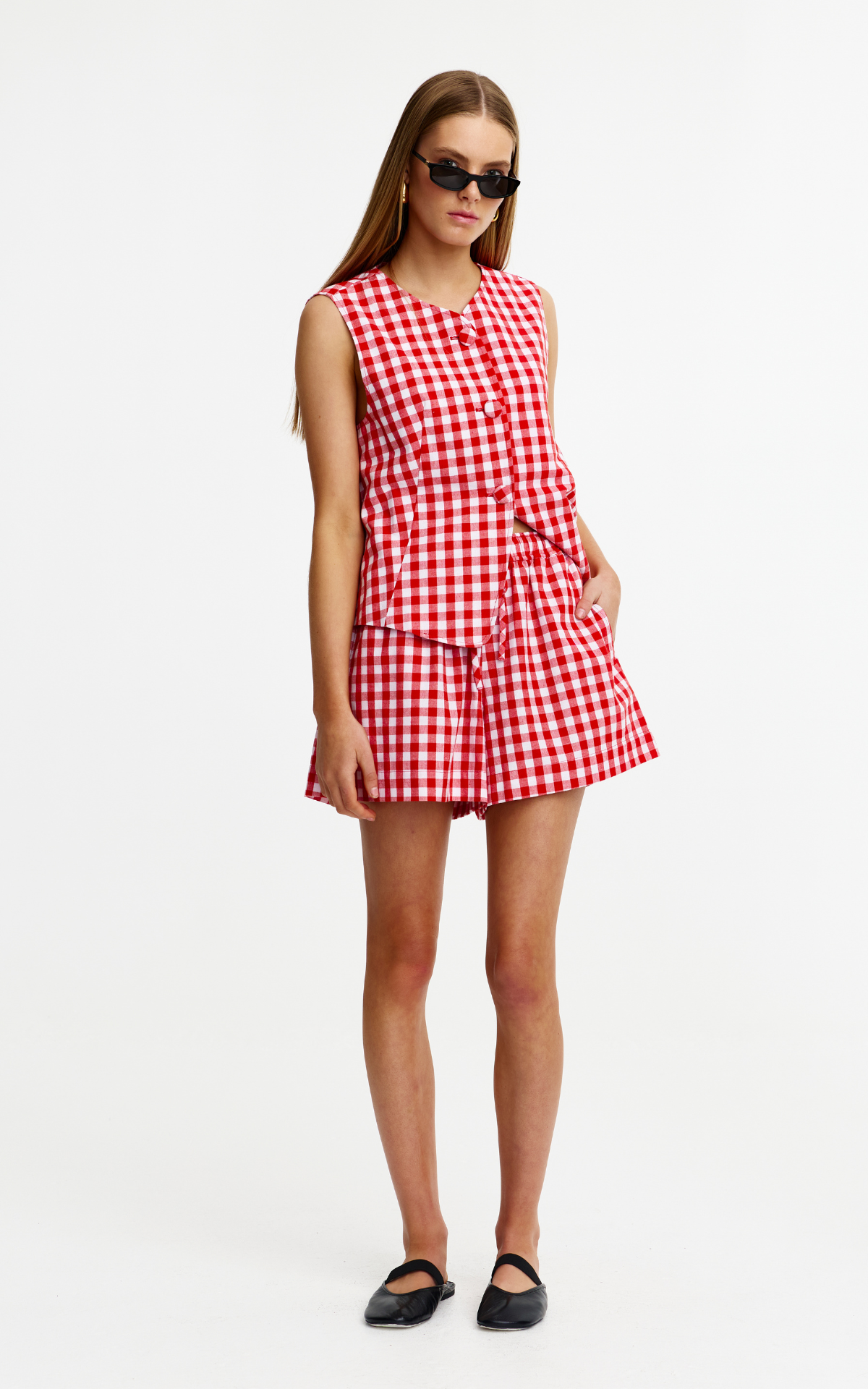 Laney Short - Picnic Gingham