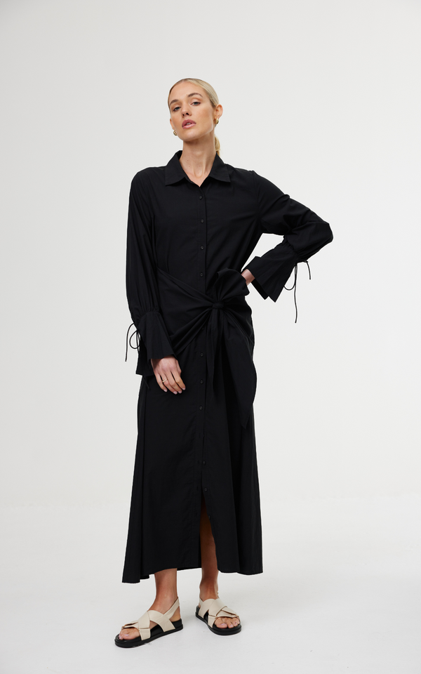 Dakota Maxi Dress - Noir