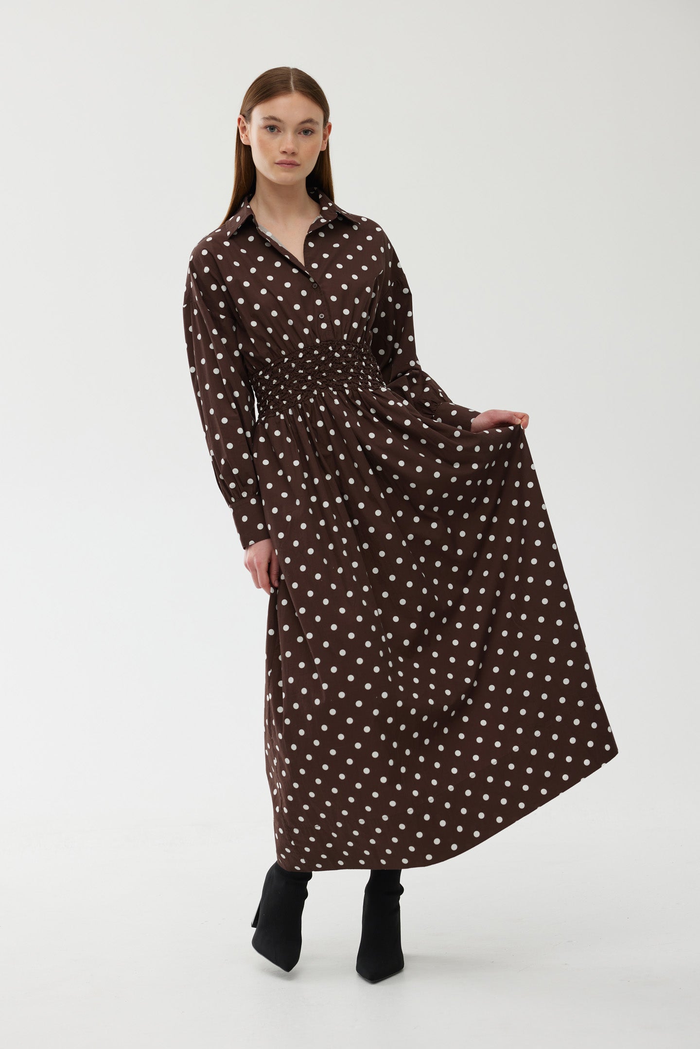 Hazel Dress - Dotty