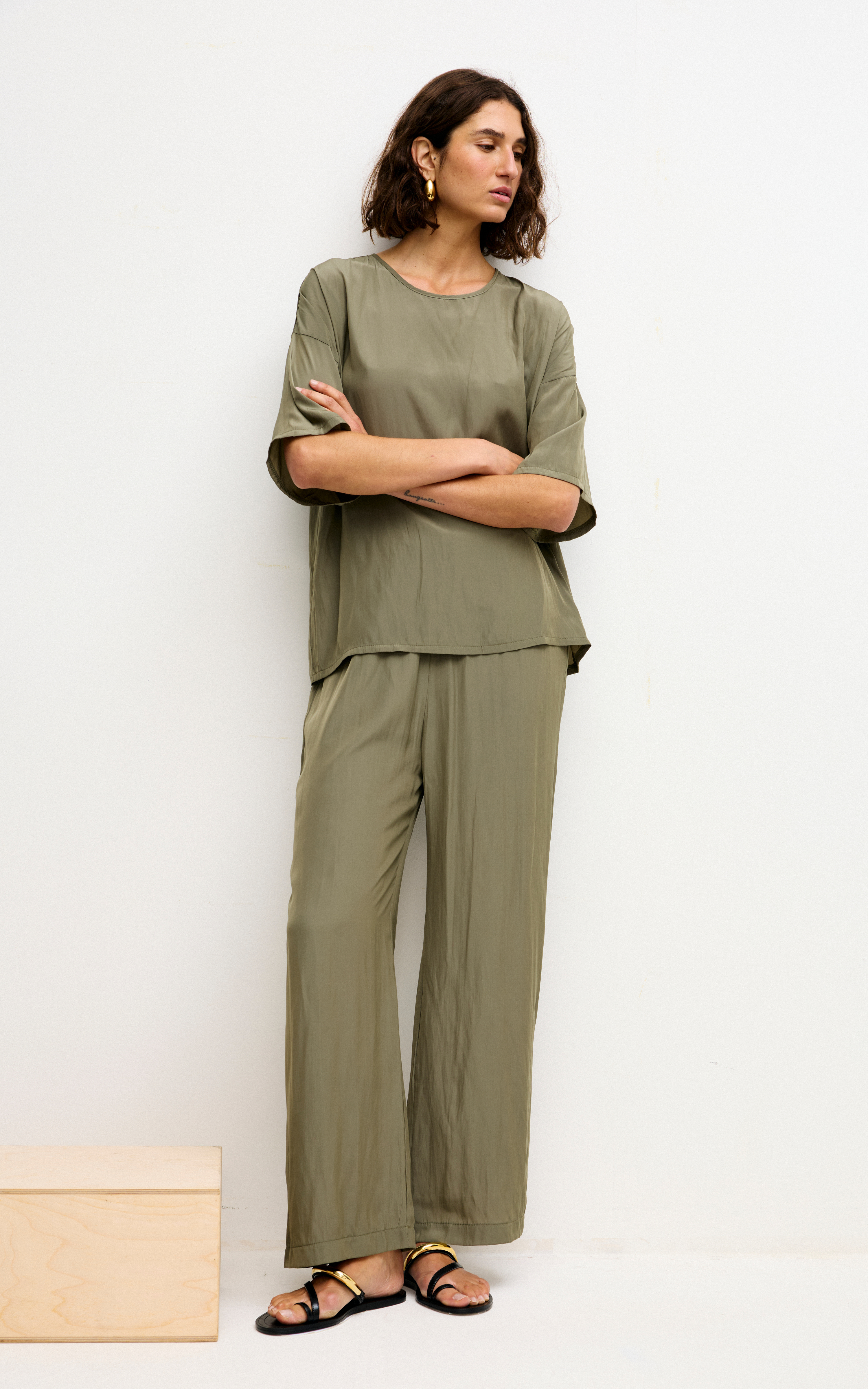 Esme Top - Olive
