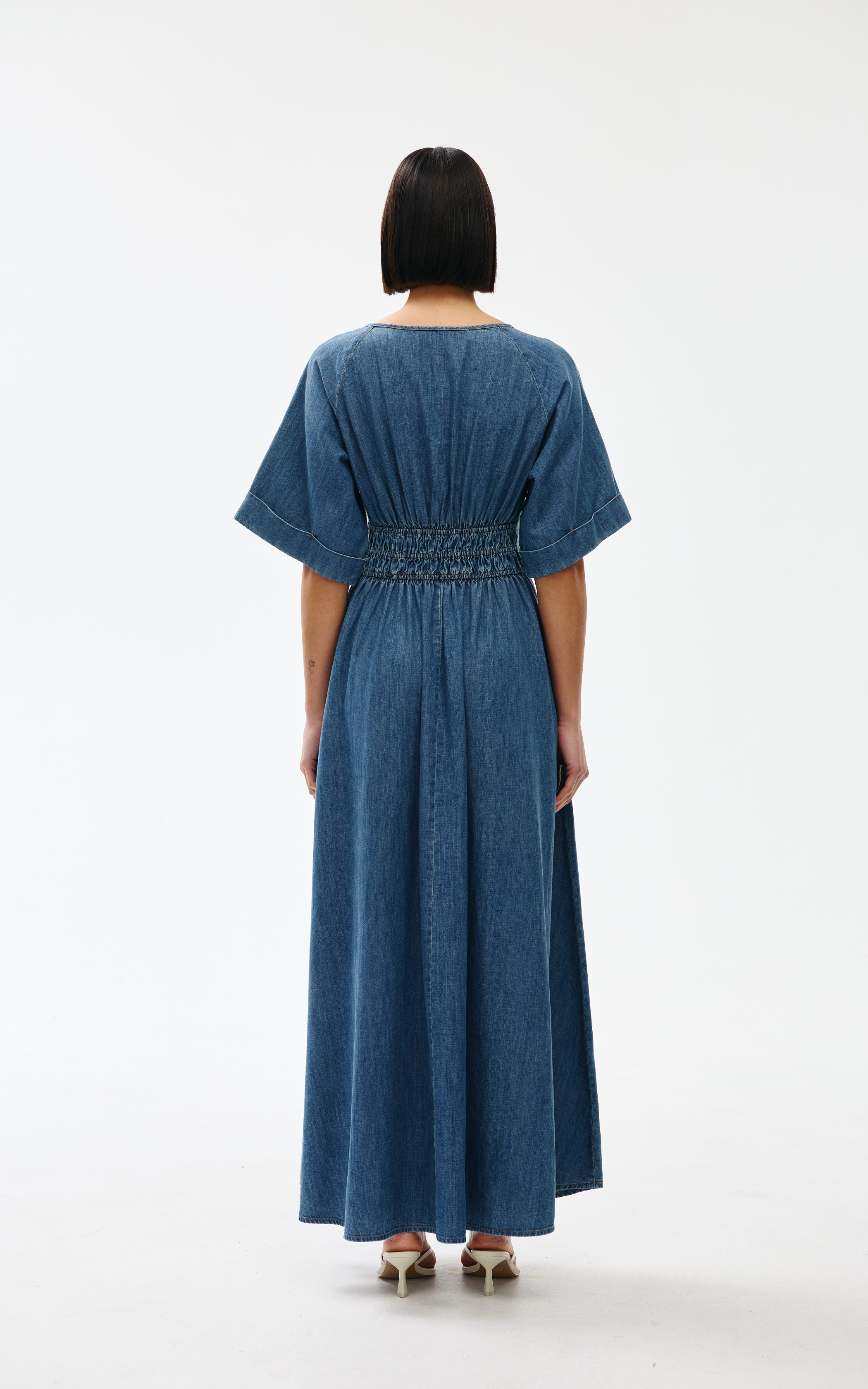 Poet Dress - Denim