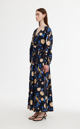 Megan Dress - Night Garden