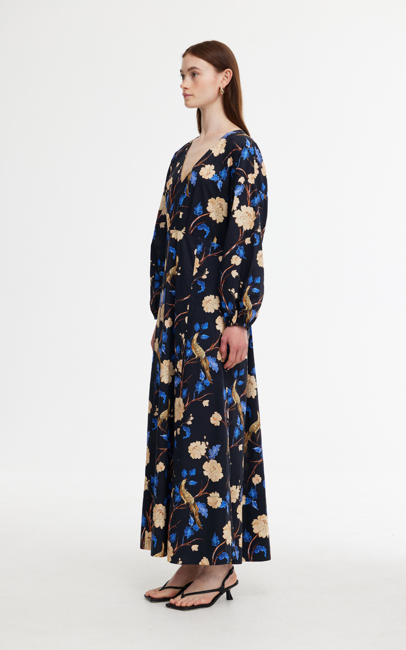 Megan Dress - Night Garden