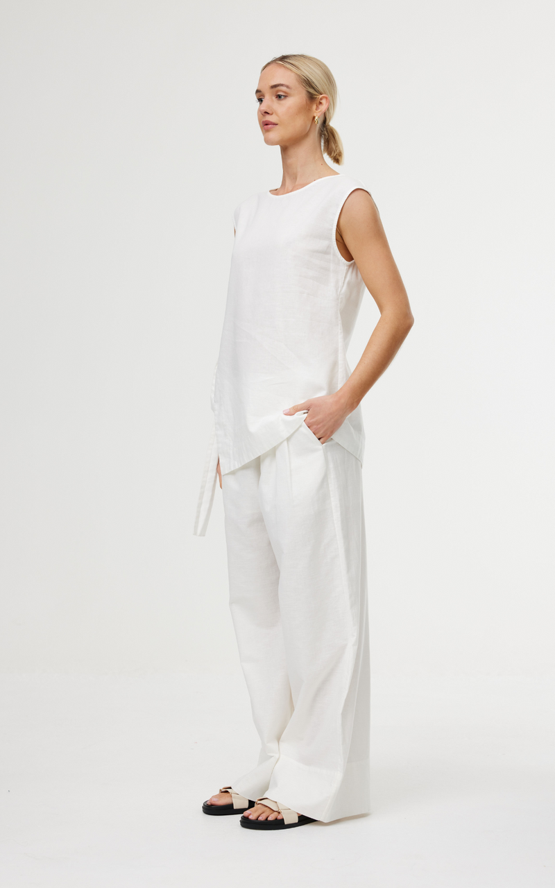 Hampton Pant - Ivory