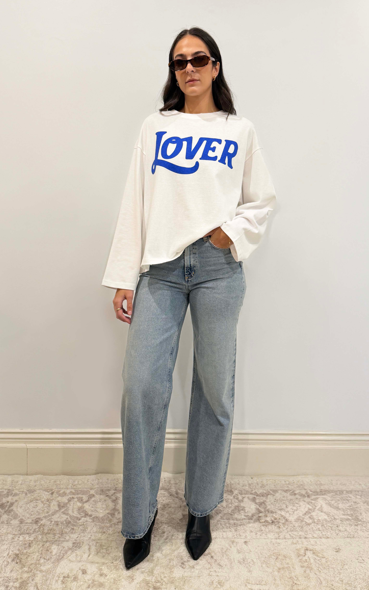 Lover Tee - Electric Blue