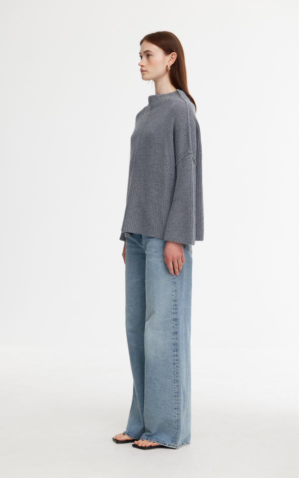 Abby Sweater - Charcoal