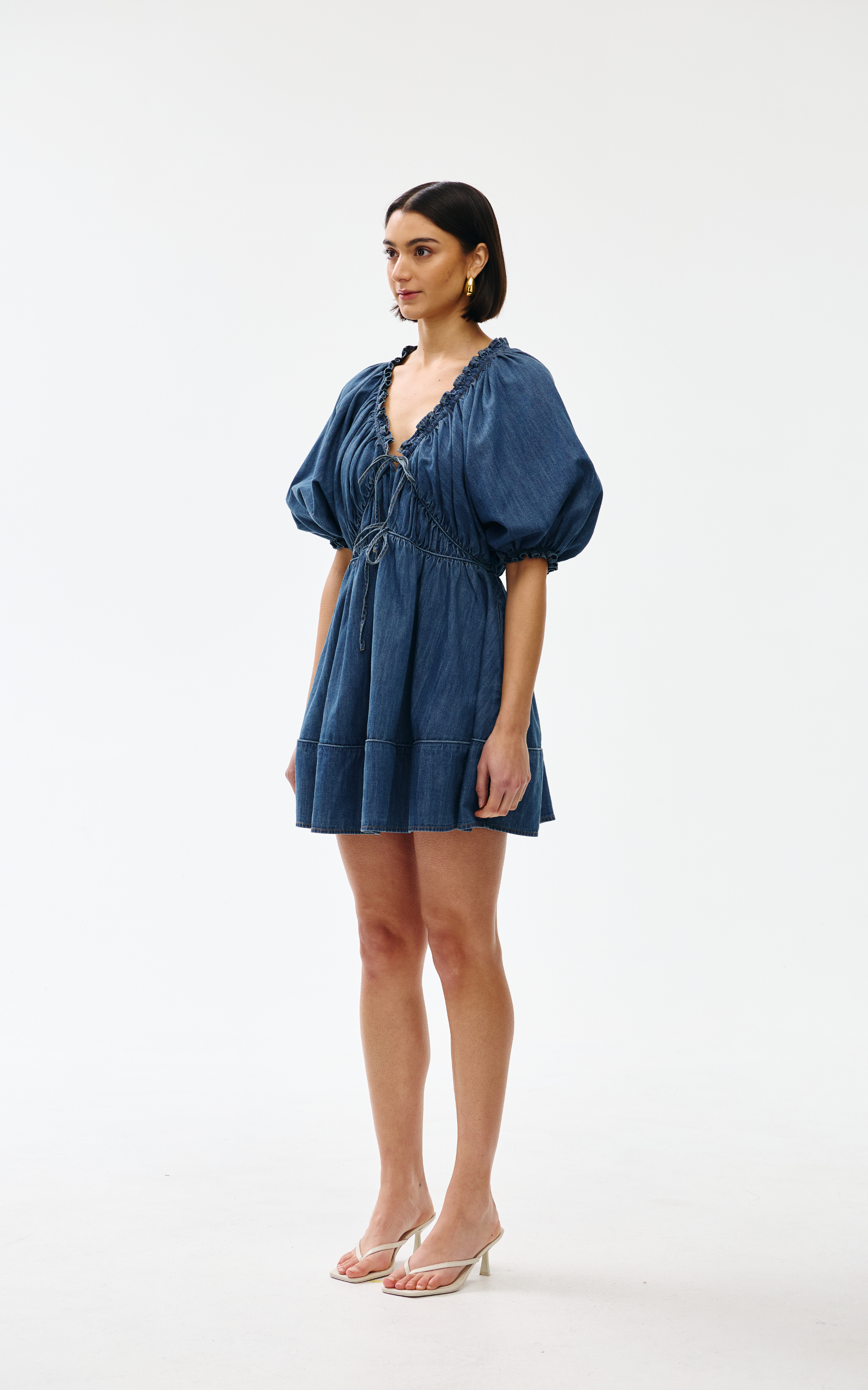 Pia Mini Dress - Denim