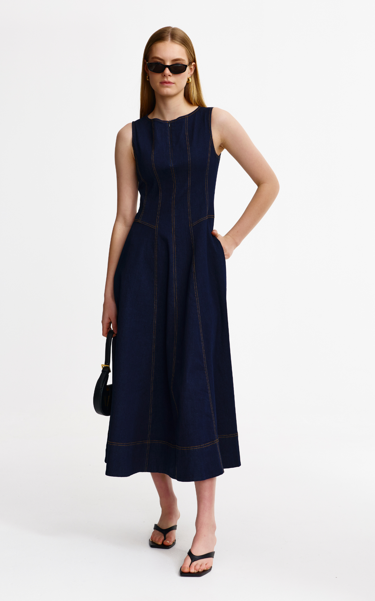 Indie Dress - Dark Denim