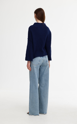Abby Sweater - Navy