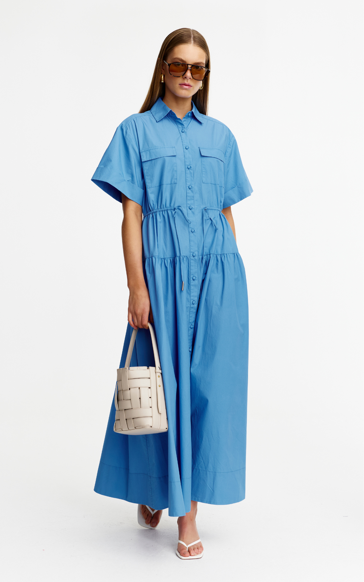 Maeve Maxi Dress - Blue