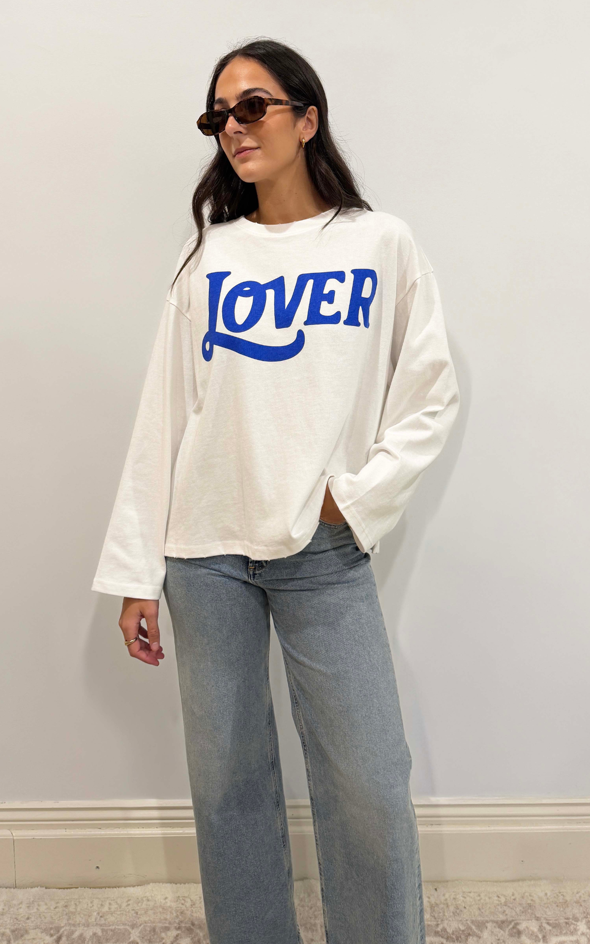 Lover Tee - Electric Blue