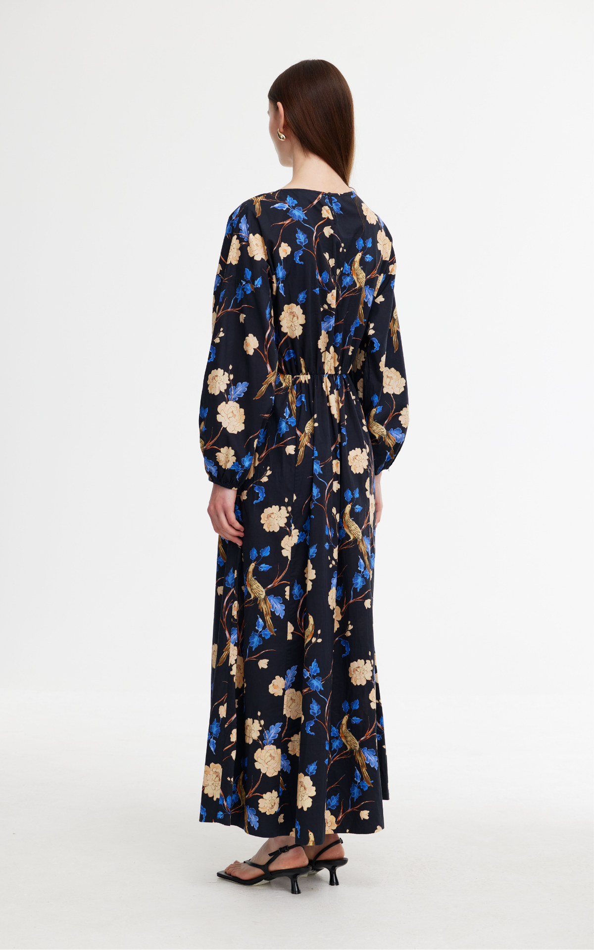 Megan Dress - Night Garden