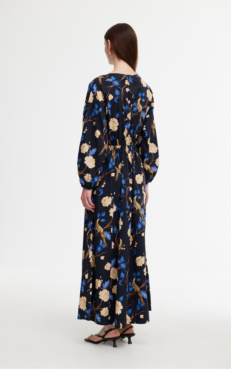 Megan Dress - Night Garden