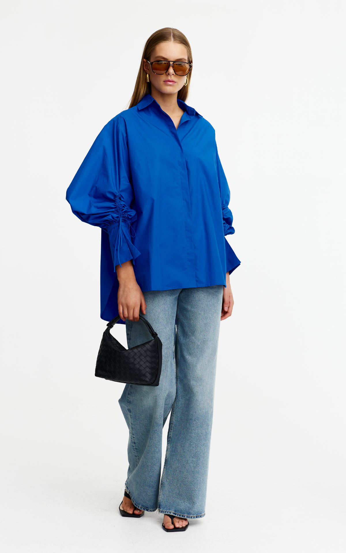 Ashton Shirt - Blue Azure