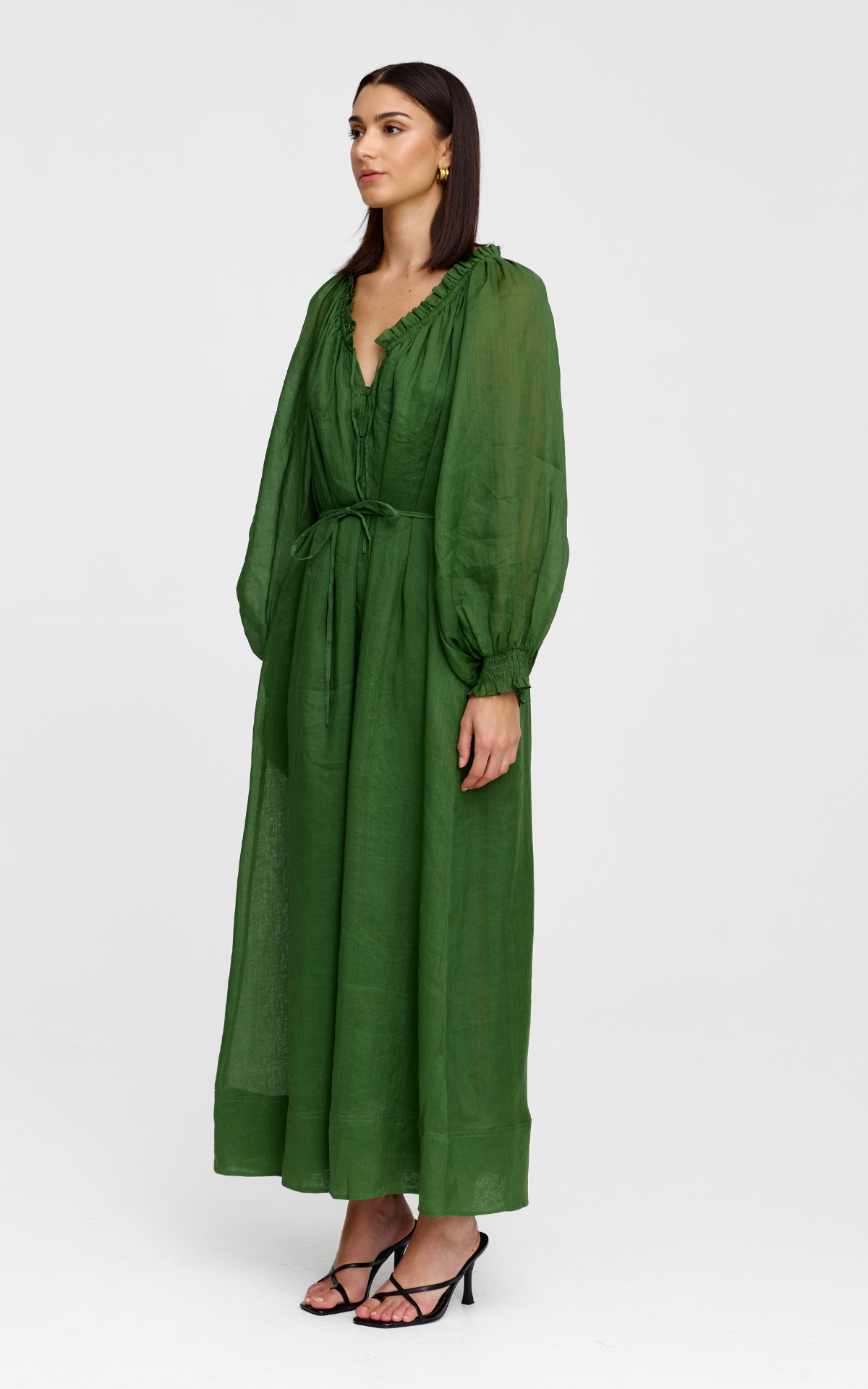 Claudia Dress - Sage
