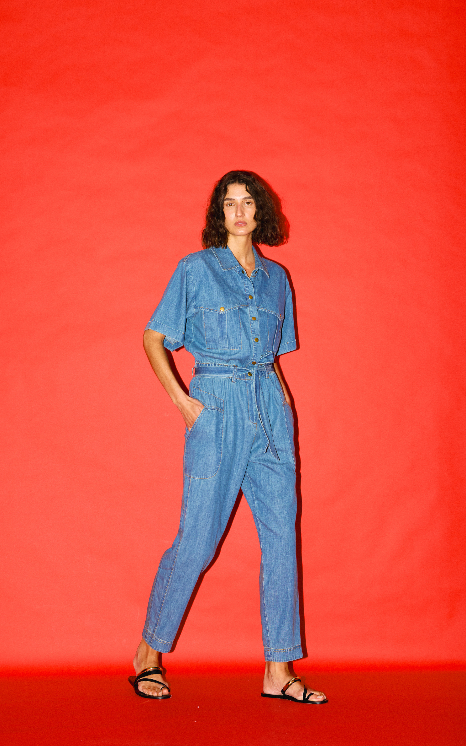 Bailey Jumpsuit - Denim