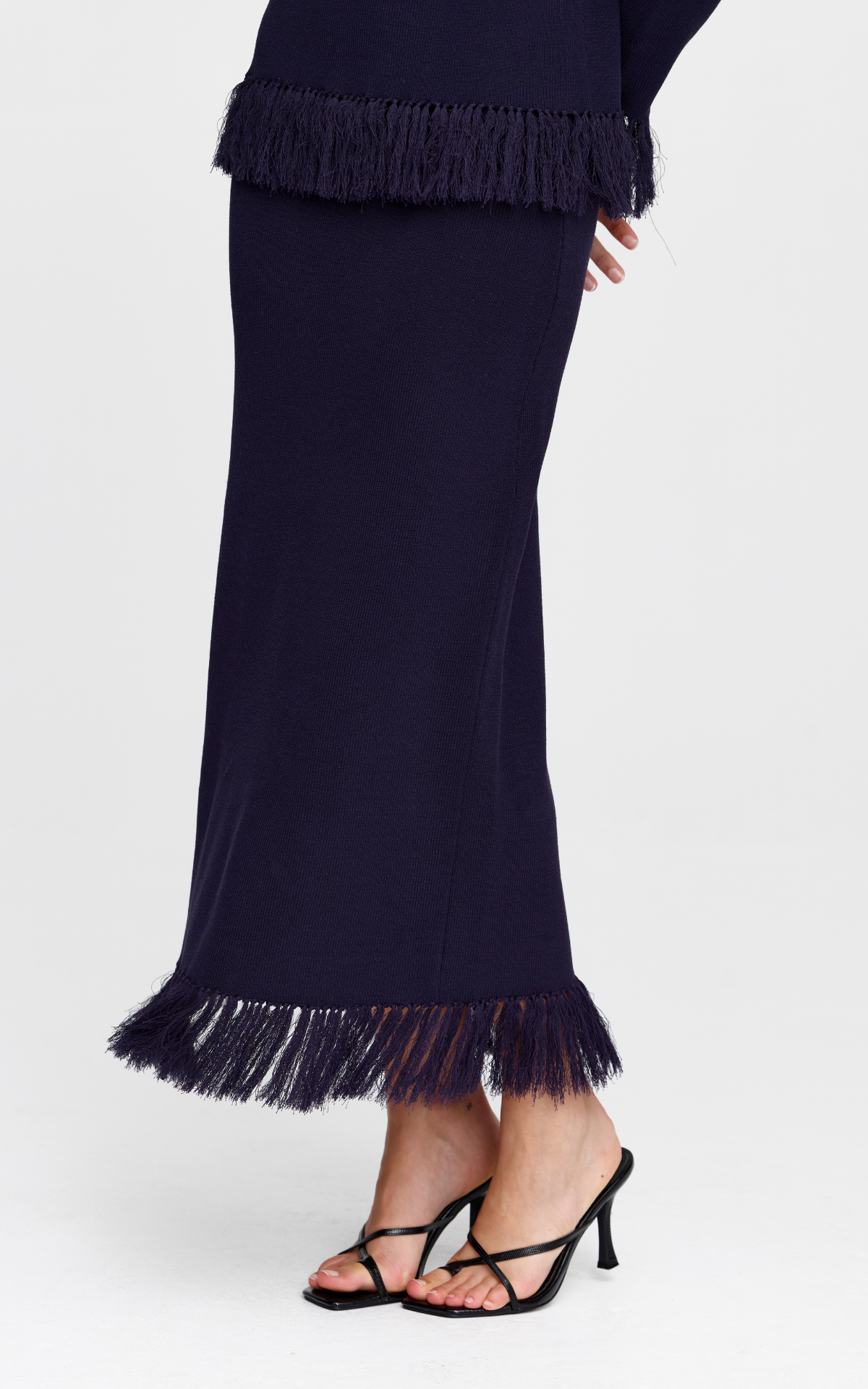Marigold Knit Skirt - Midnight