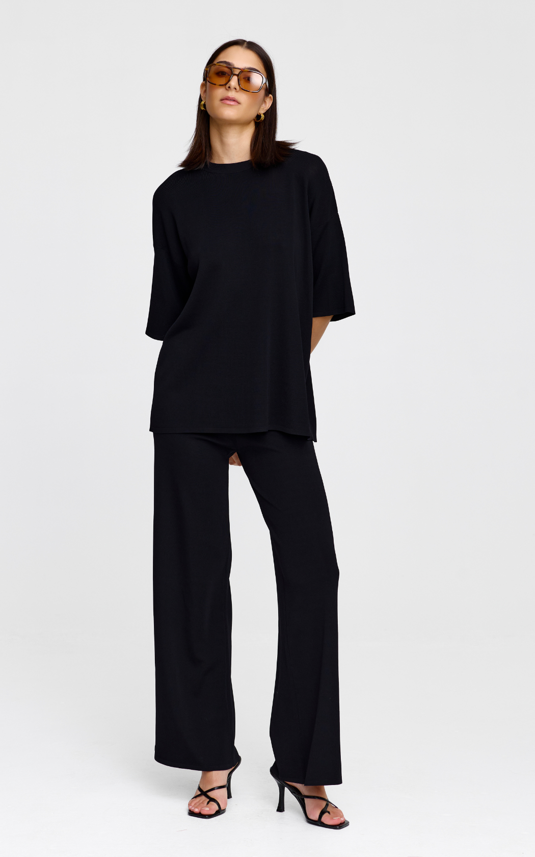 Camden Knit Tee - Black