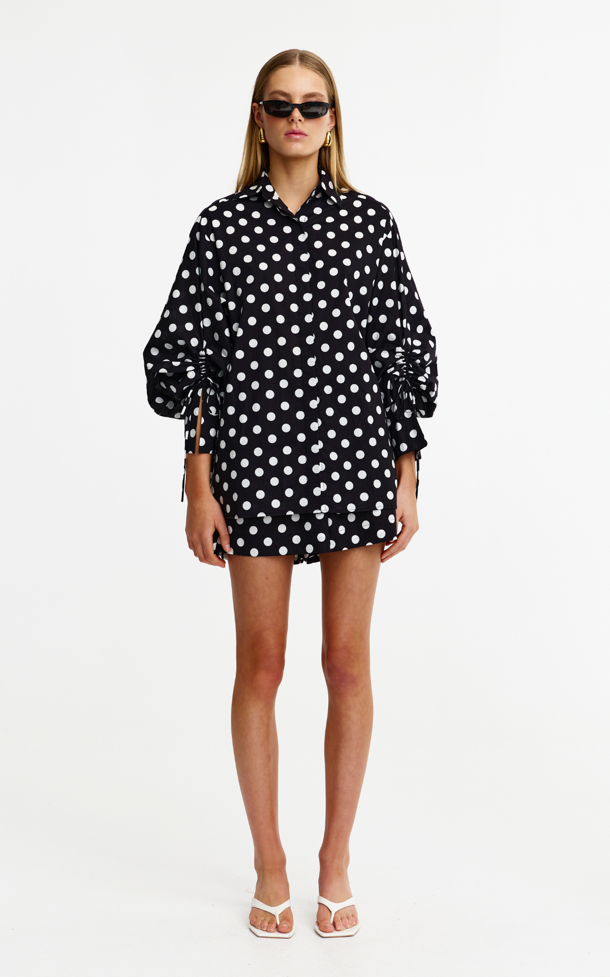 Ashton Shirt - Navy Spot