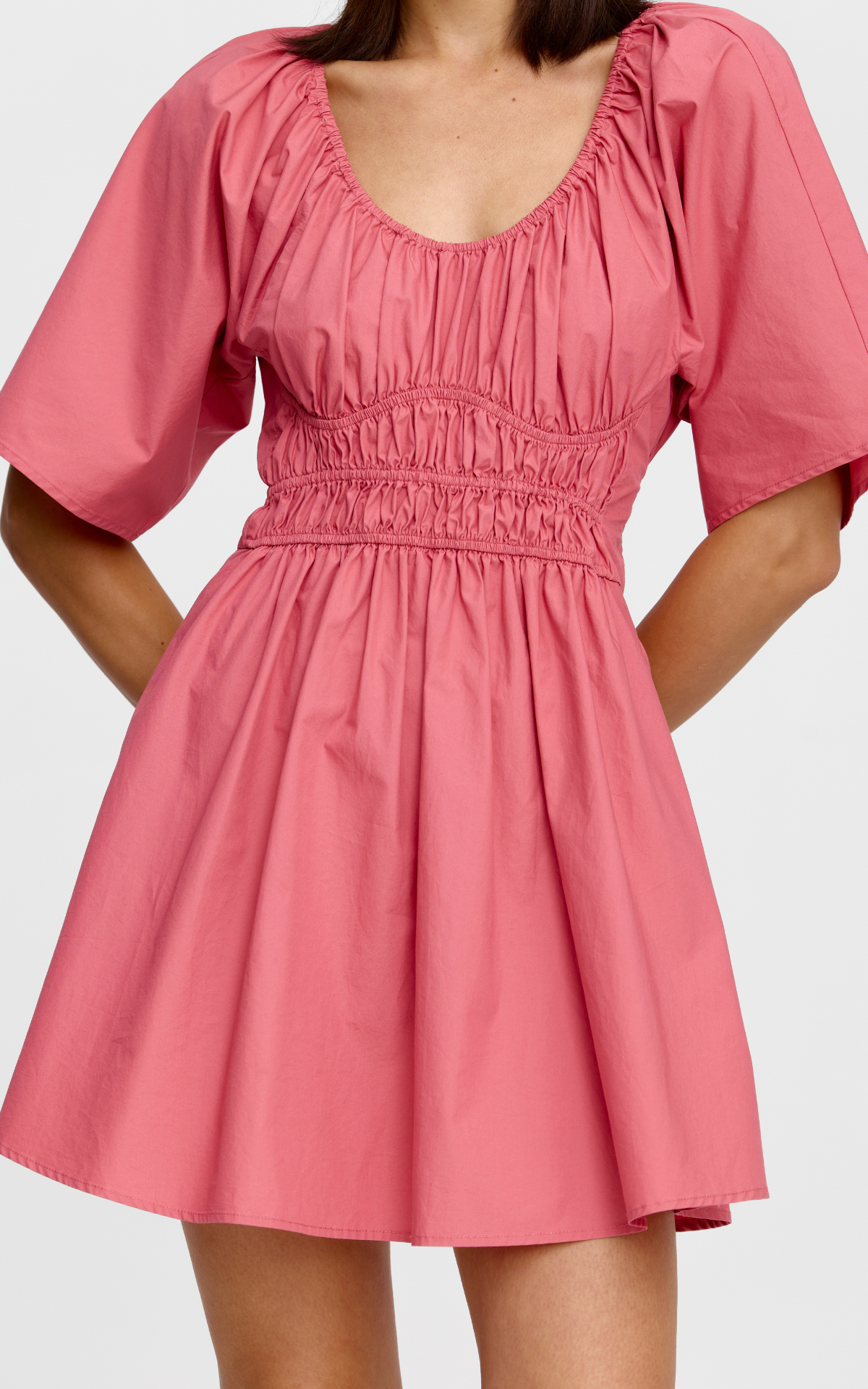 Eden Mini Dress - Rose