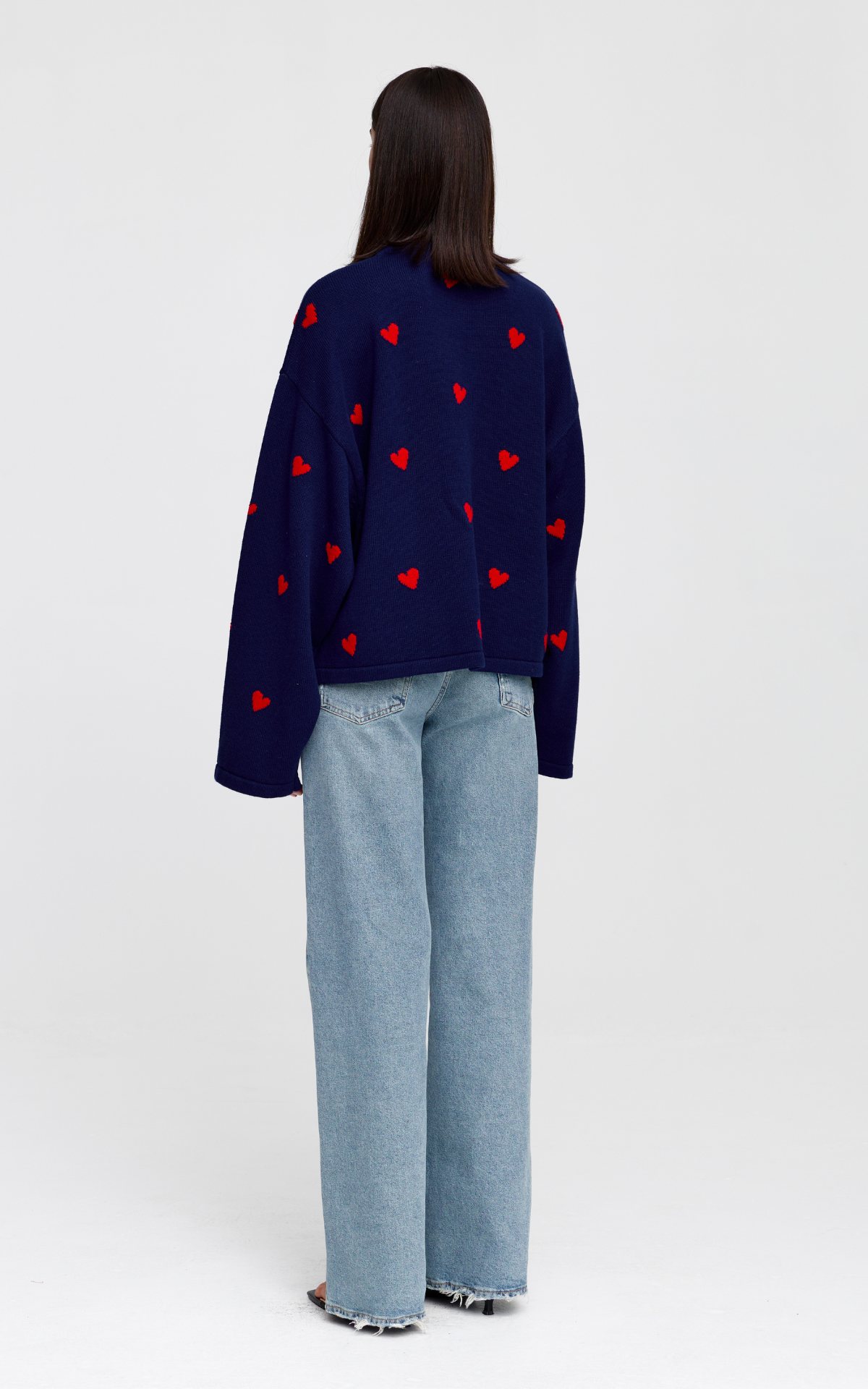 Flora Knit - Navy
