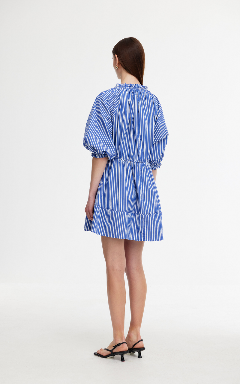 Pia Mini Dress - Riviera Stripe