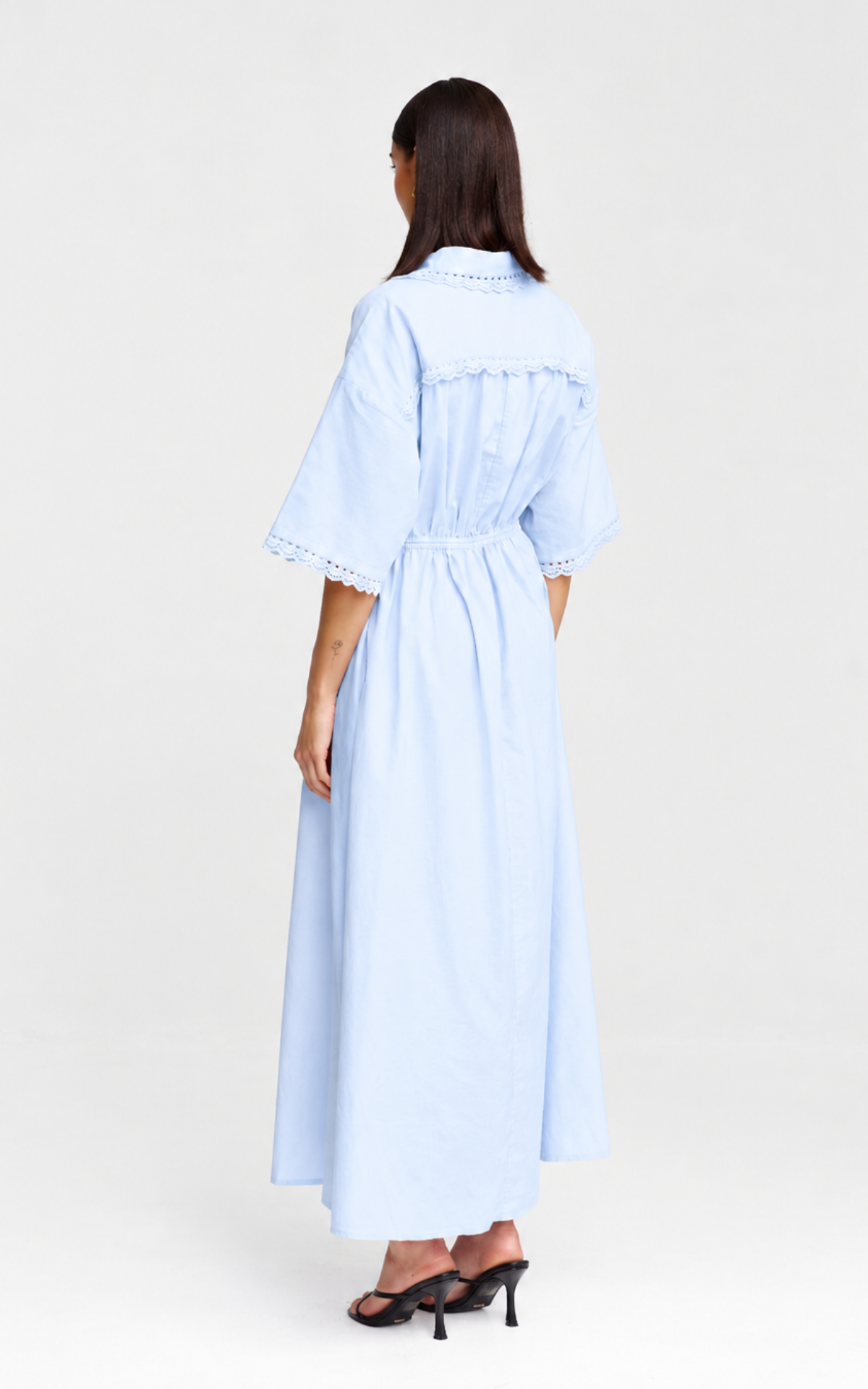 Evie Dress - Blue