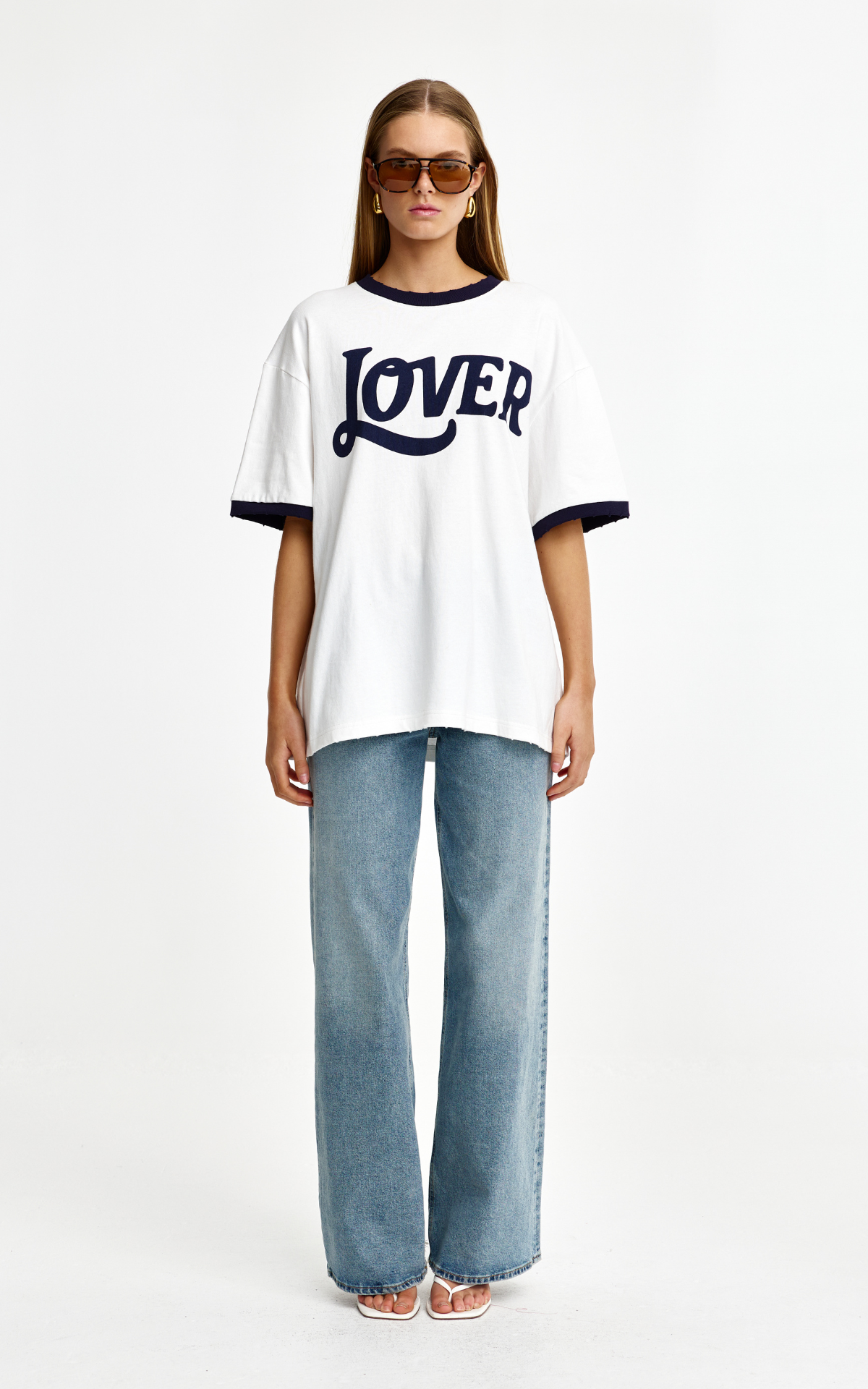 Lover Tee - Navy