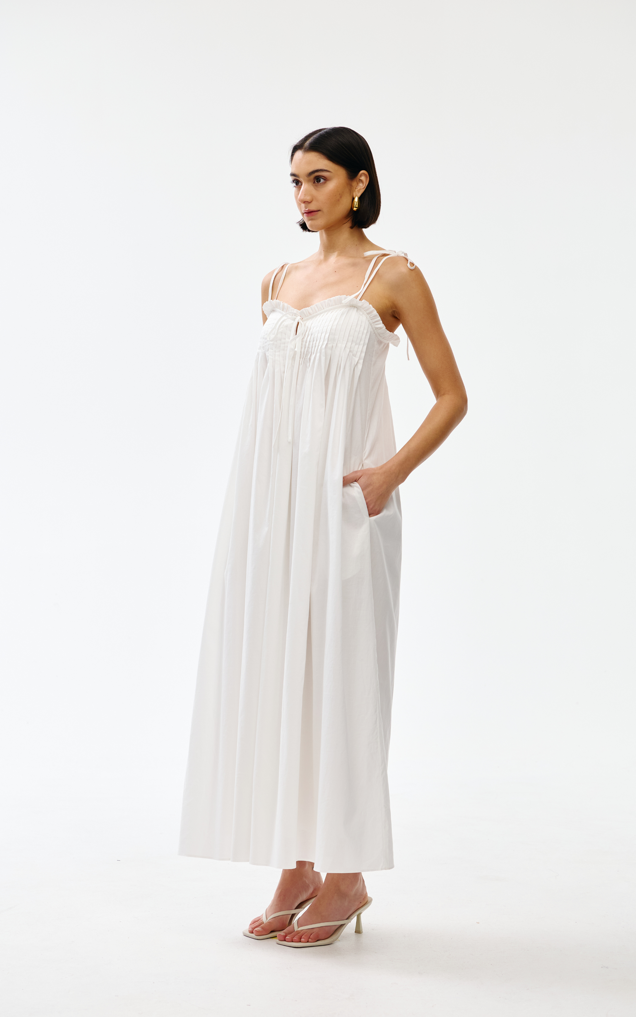 Yasmin Dress - Ivory
