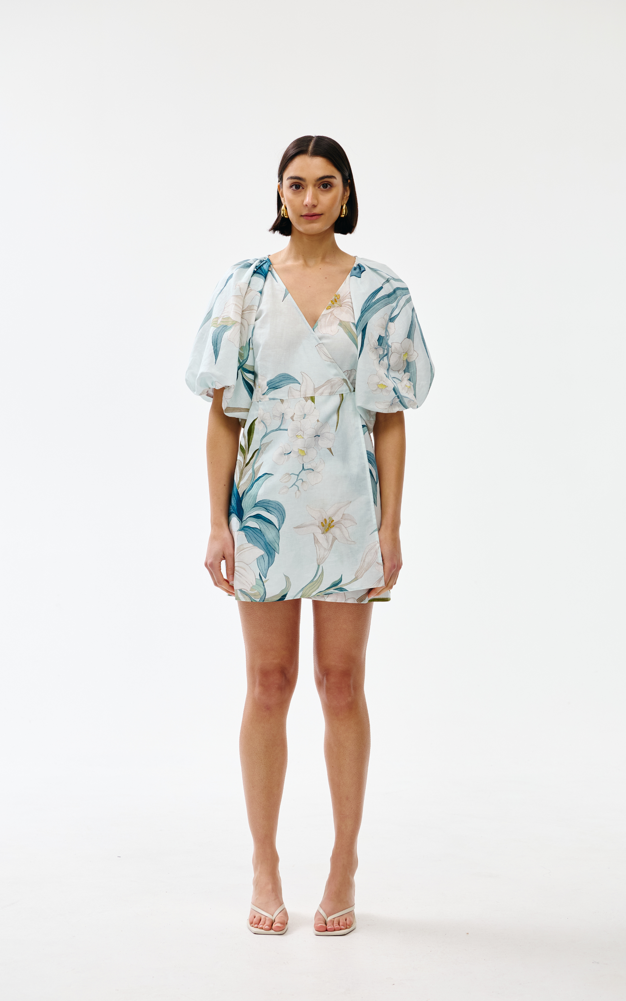 Lailah Wrap Dress - Portofino