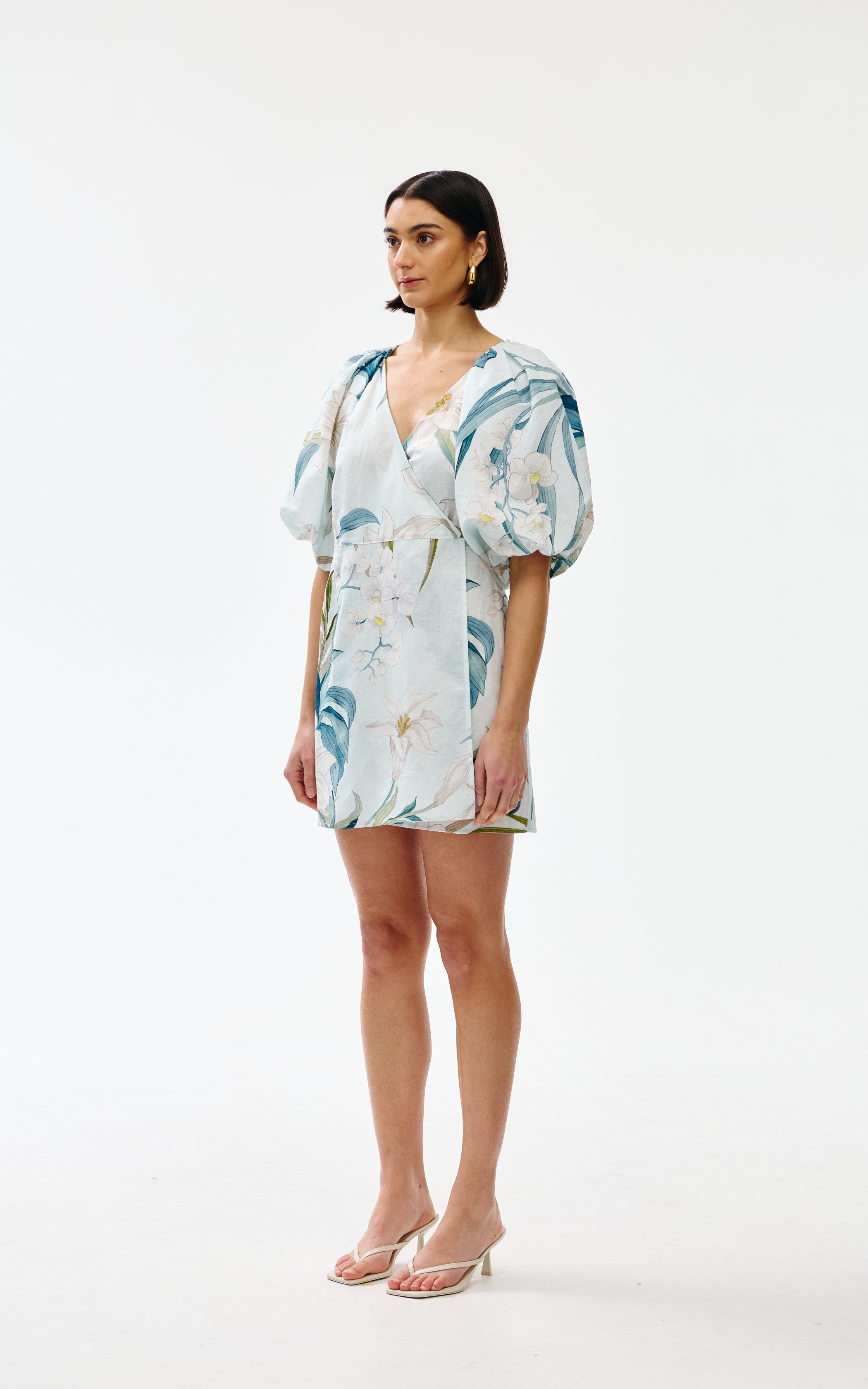 Lailah Wrap Dress - Portofino