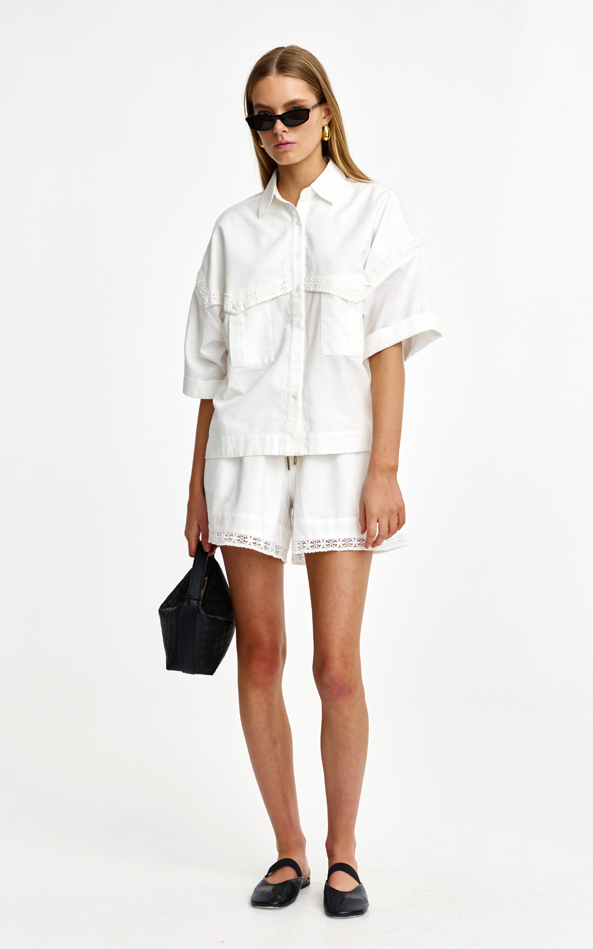 Laney Short - Ivory Lace