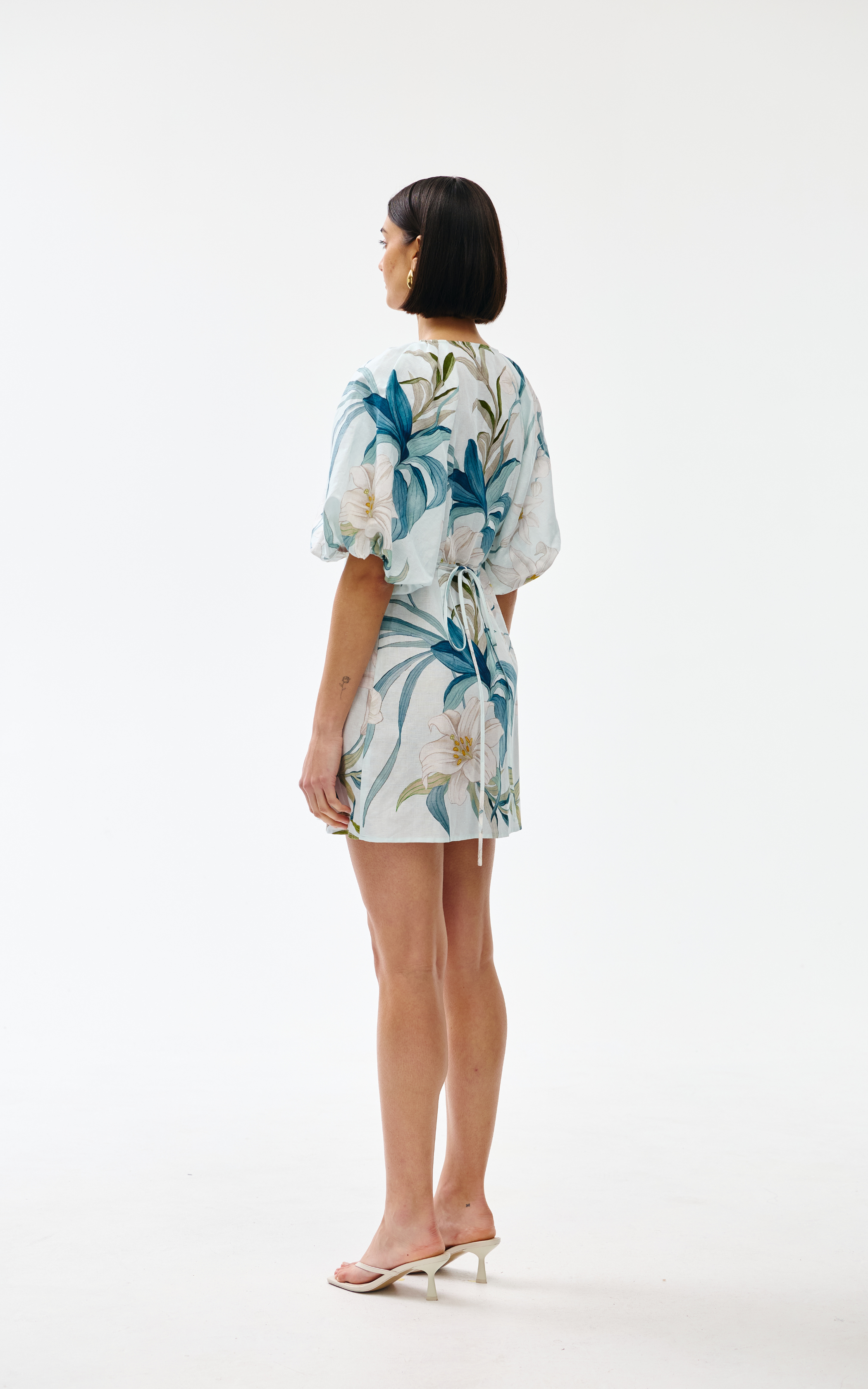 Lailah Wrap Dress - Portofino