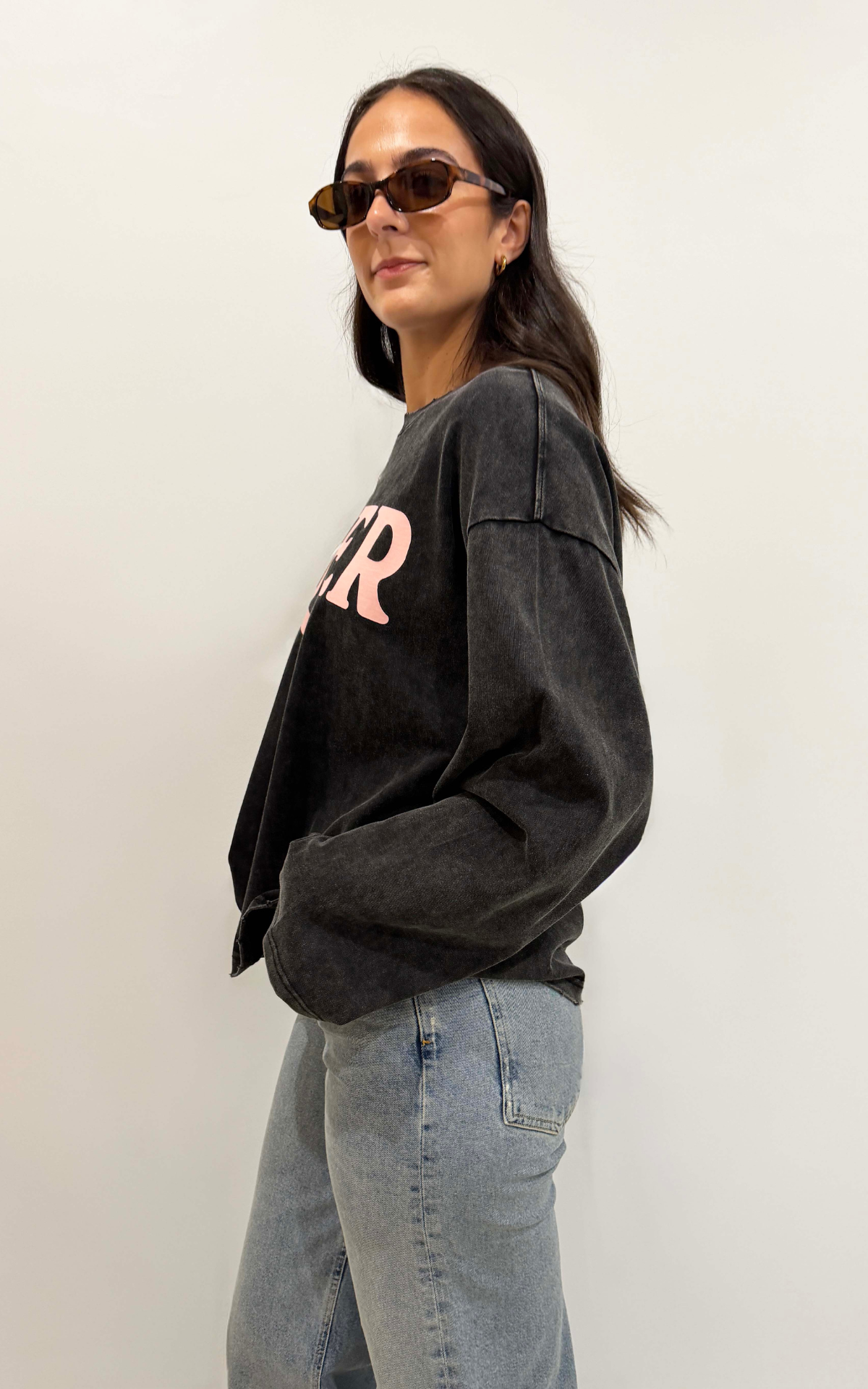 Lover Tee - Charcoal