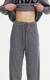 Eliza Knit Pant - Grey
