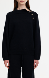 Eliza Knit Pant - Black