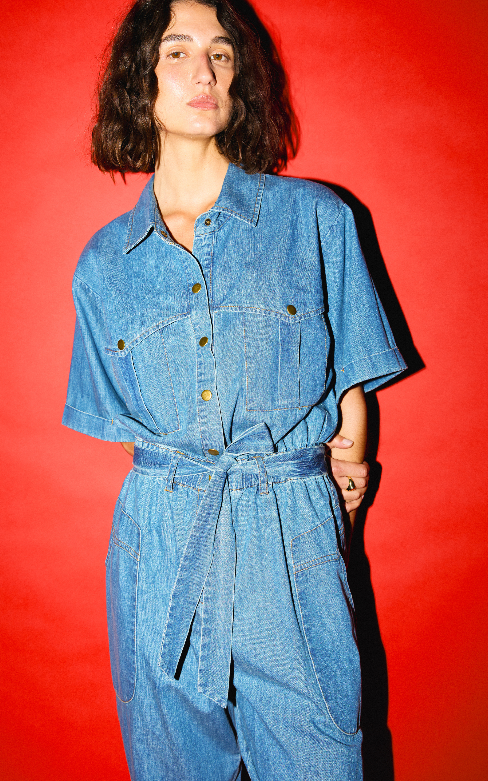 Bailey Jumpsuit - Denim