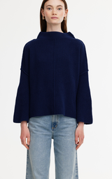Abby Sweater - Navy