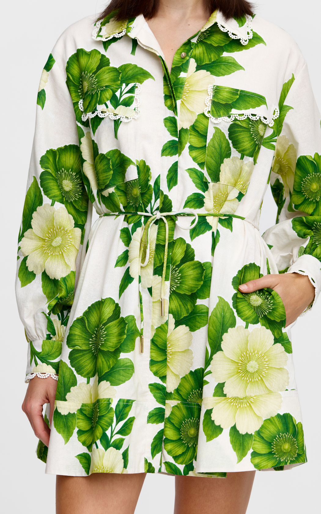 Laurel Mini Dress - Le Jardin