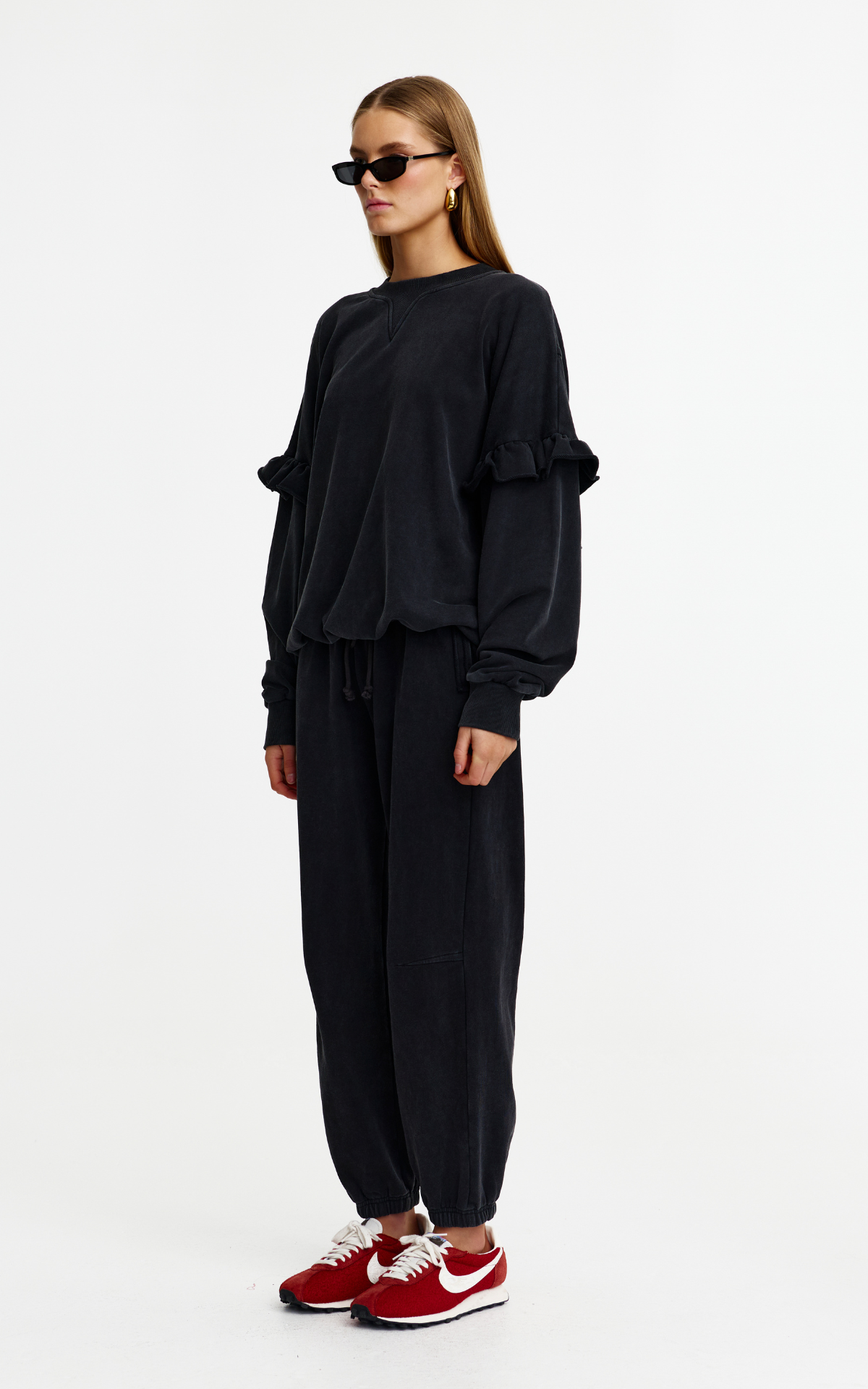 Tully Ruffle Sweatshirt