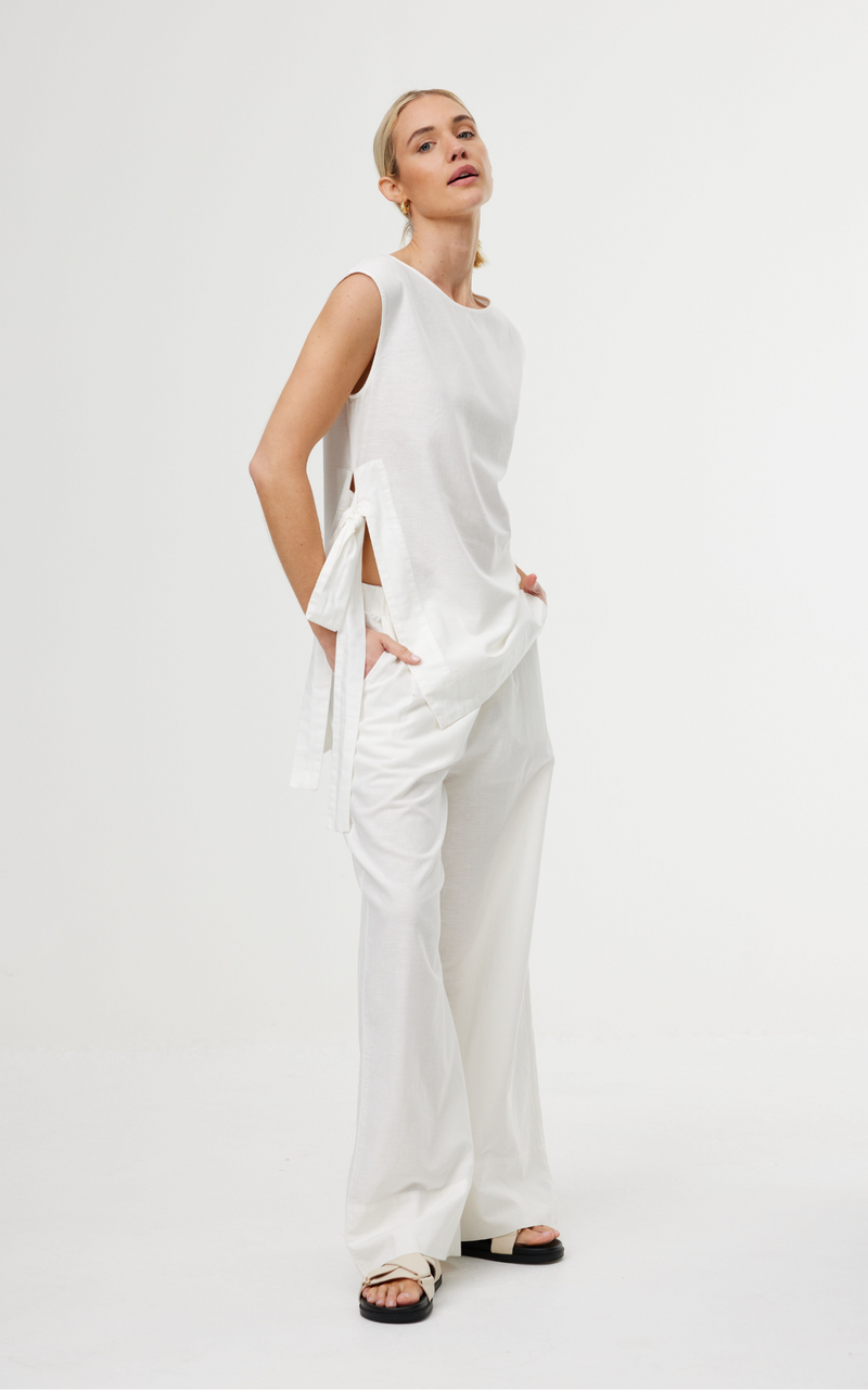 Hampton Pant - Ivory