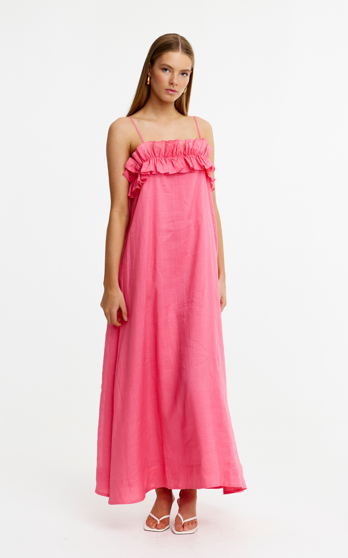 Lola Dress - Flamingo