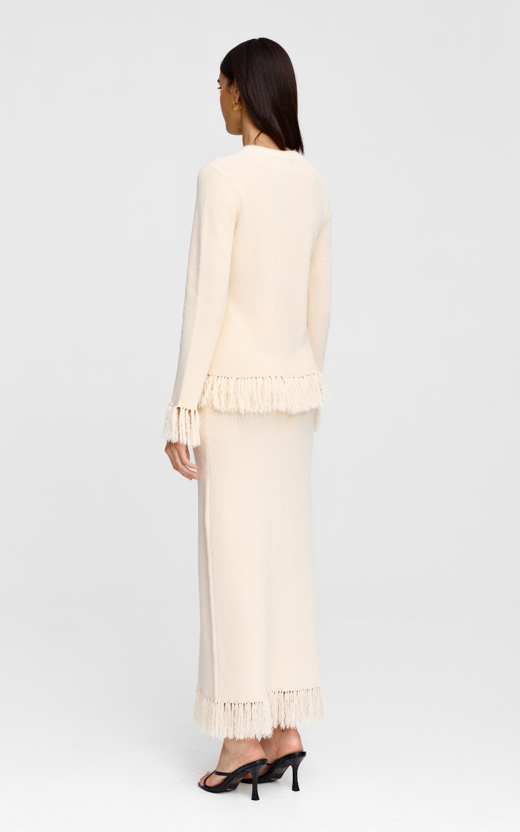Marigold Knit Skirt - Natural