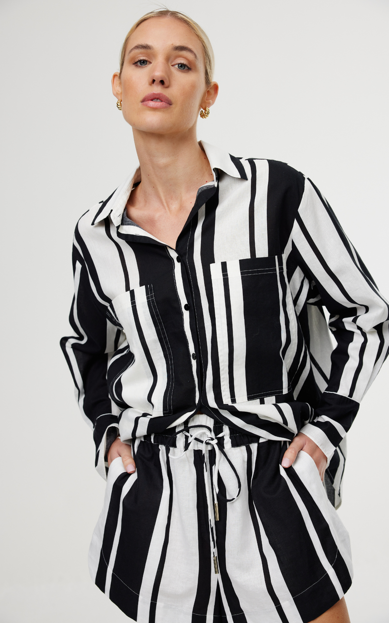 Alma Shirt - Classic Chevron