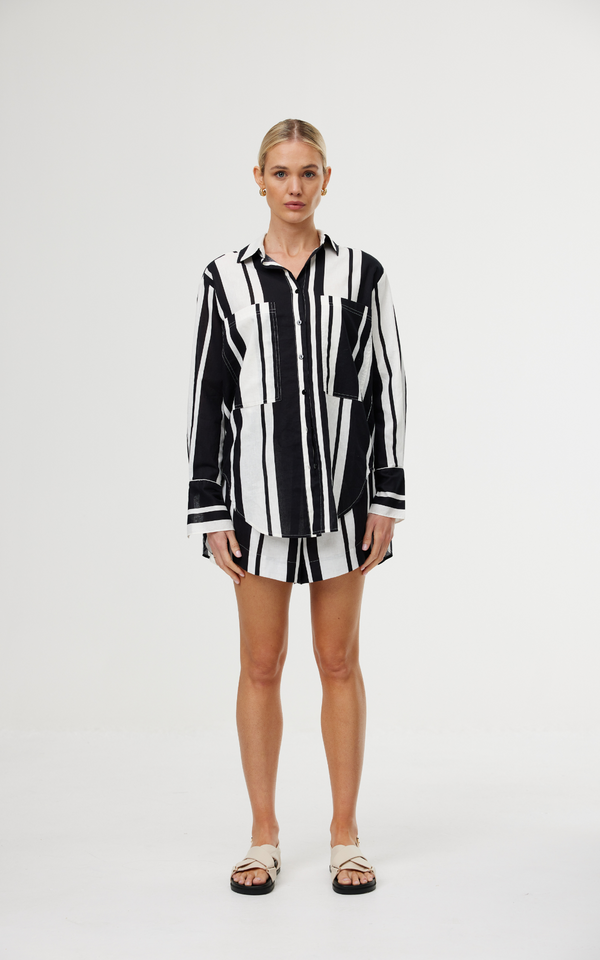 Alma Shirt - Classic Chevron