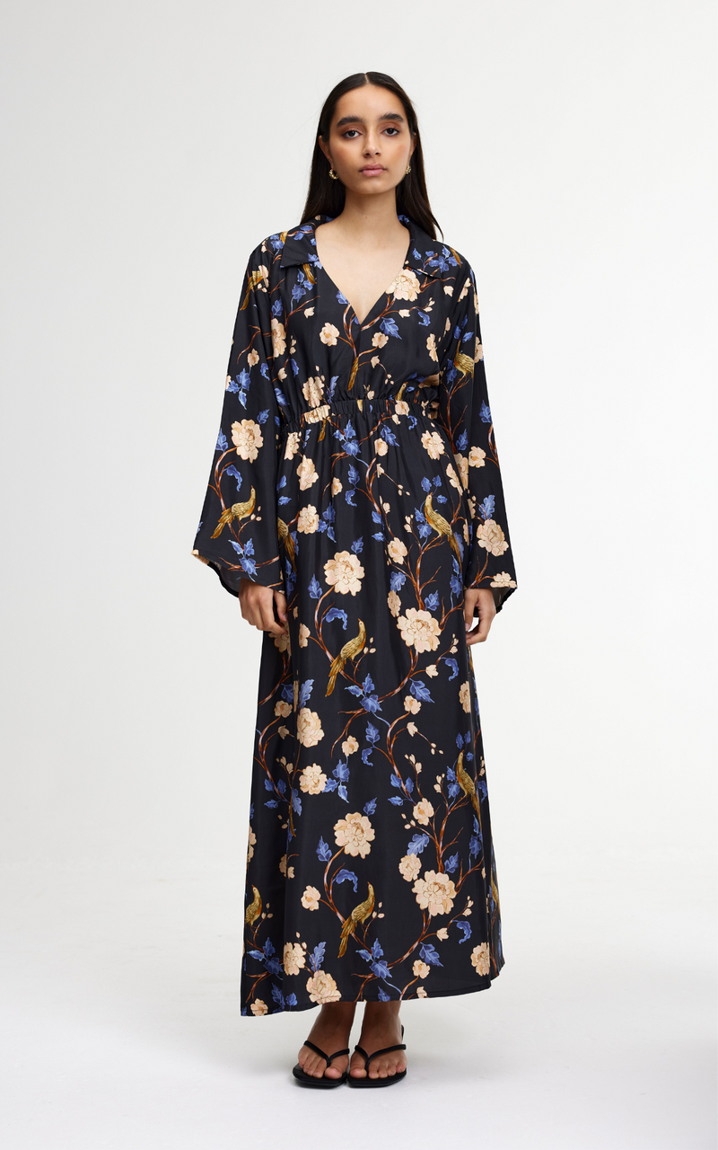 Stevie Dress - Night Garden