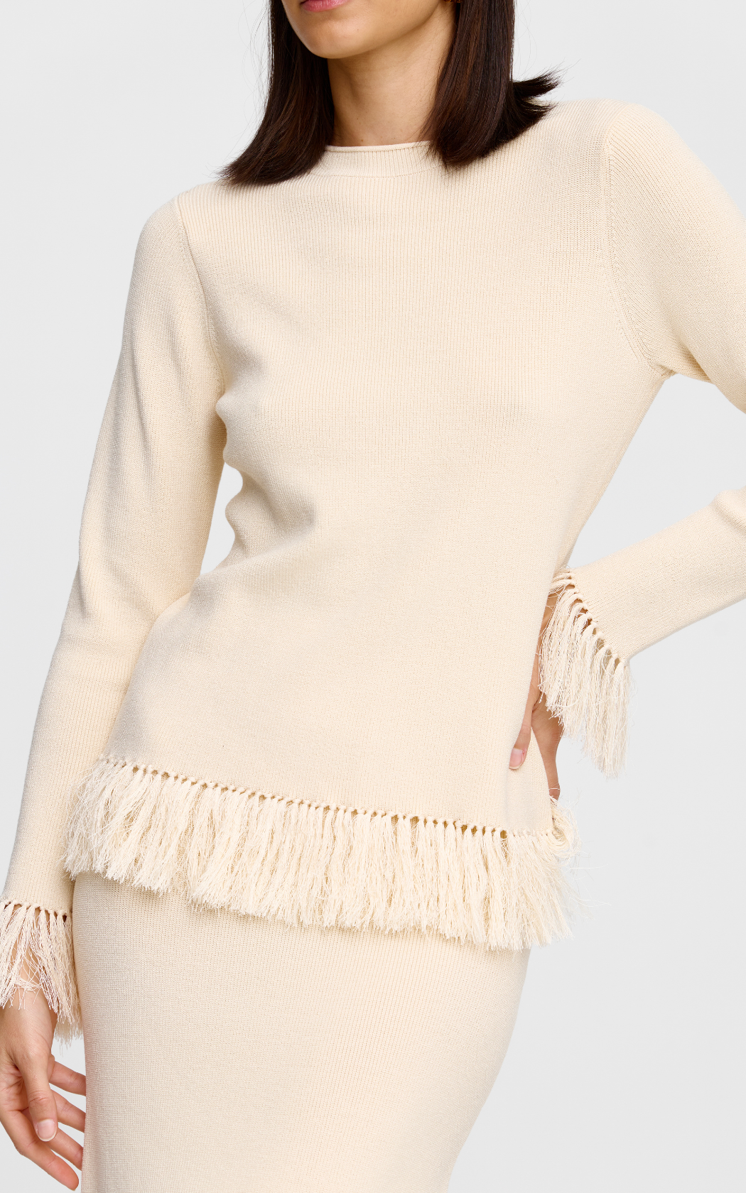 Marigold Knit Top - Natural
