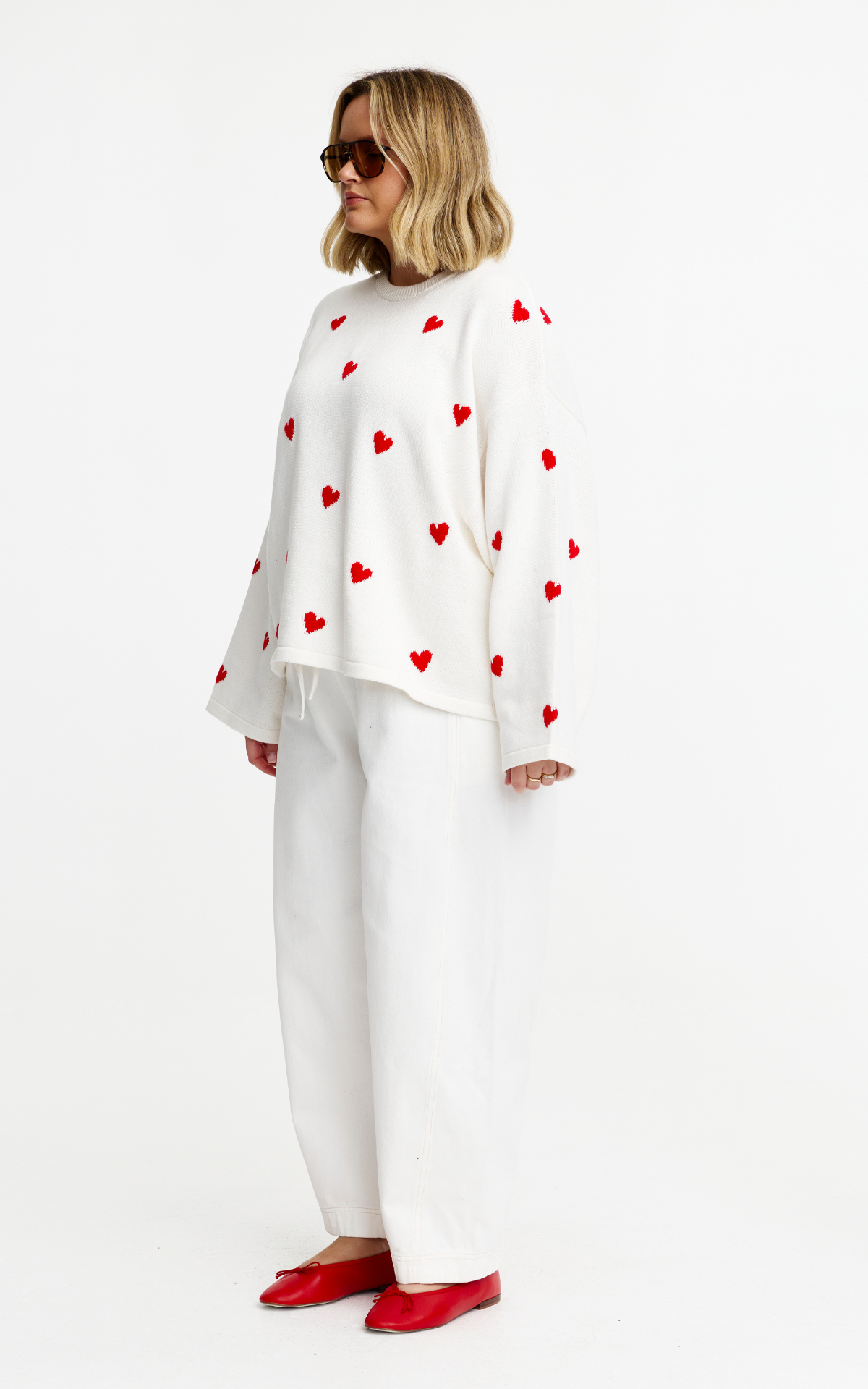 Flora Knit - Ivory